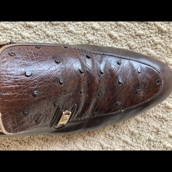 A. Testoni Ostrich loafers - Picture 6 of 6